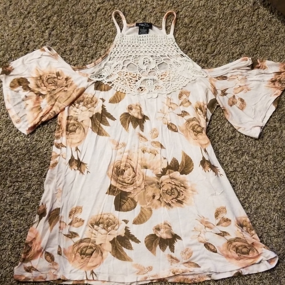 Womens off the shoulder top